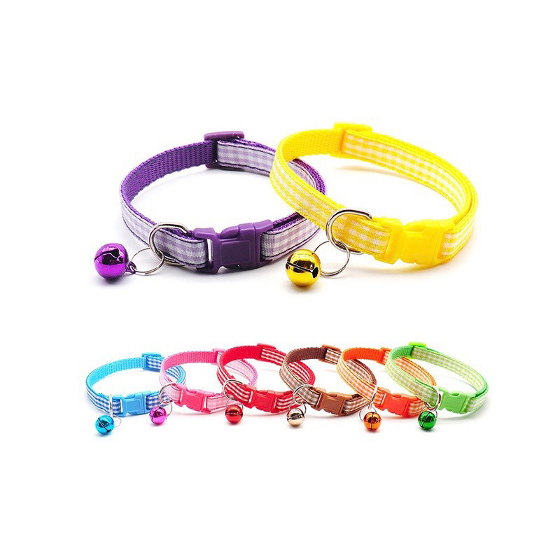 Vòng Cổ Đáng Yêu Có Kèm Chuông Dành Cho Thú Cưng