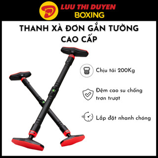 Lừu Thị Duyên Boxing - Thanh xà đơn gắn cửa, xà đơn treo tường - Chịu lực 200kg, cao su chống trượt, sơn tĩnh điện
