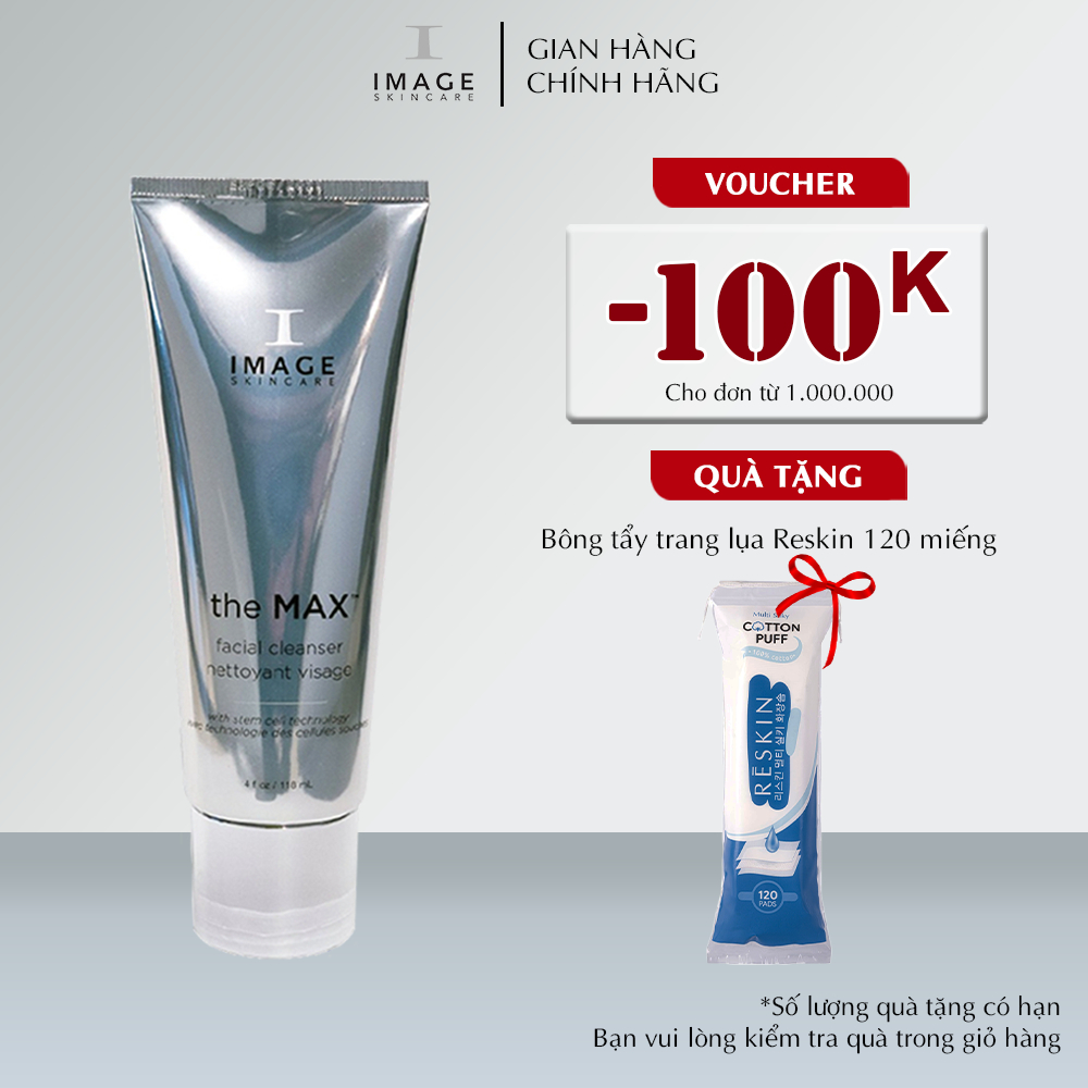 Sữa rửa mặt phục hồi và nuôi dưỡng da Image Skincare The Max Stem Cell Facial Cleanser 118ml (new)