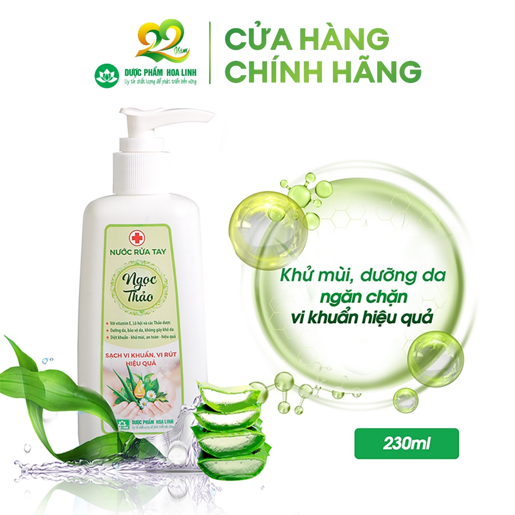 Nước rửa tay thảo dược Ngọc Thảo 230ml