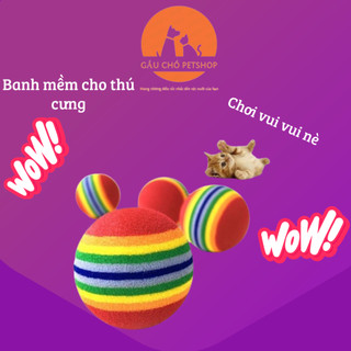 Banh mềm đồ chơi cho mèo
