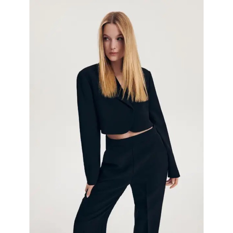 Áo blazer dáng lỡ 2 lớp dư xịn tqxk