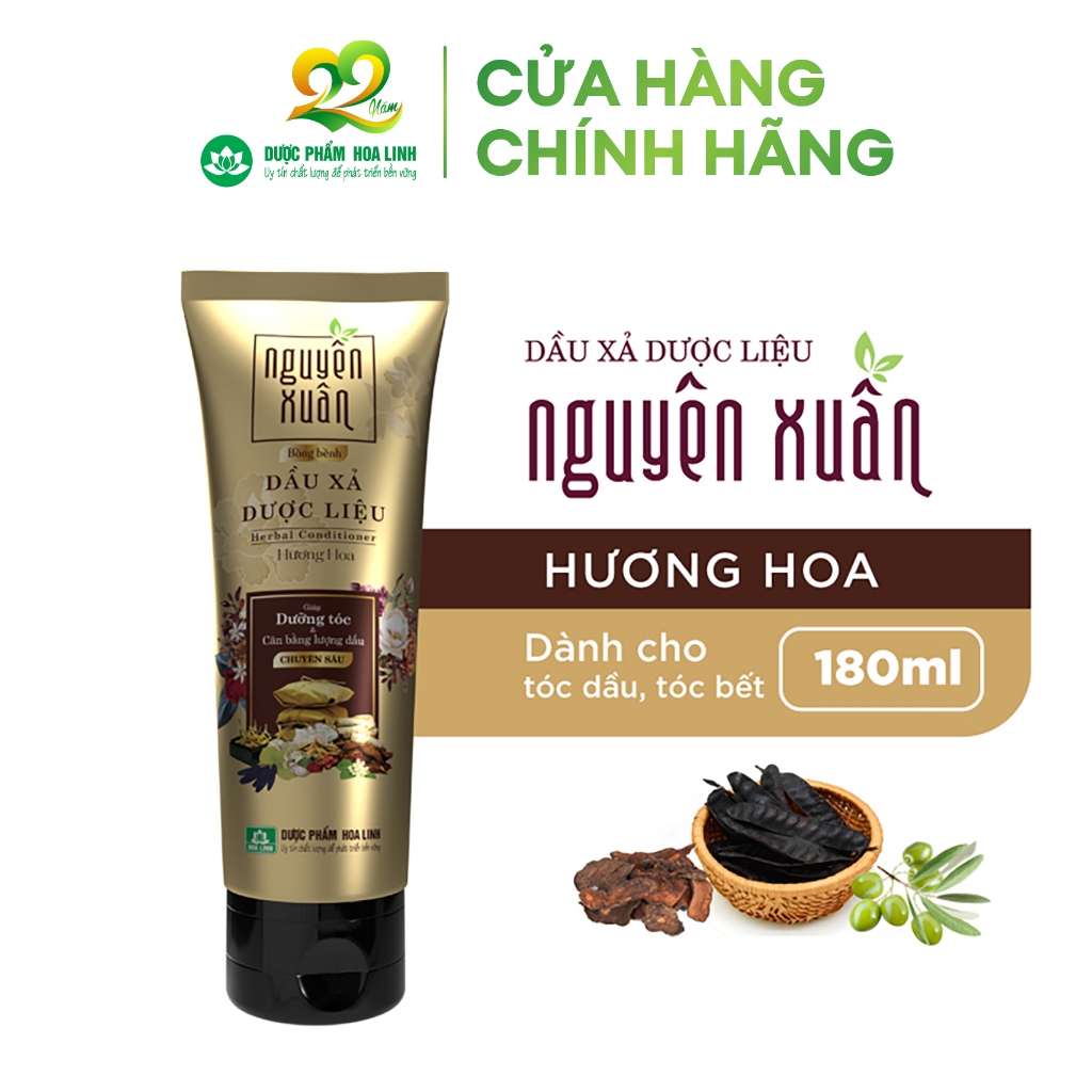 {MỚI}Dầu xả dược liệu Nguyên Xuân bồng bềnh 150ml dành cho tóc dầu bết - Tặng thêm 30ml giá không đổi