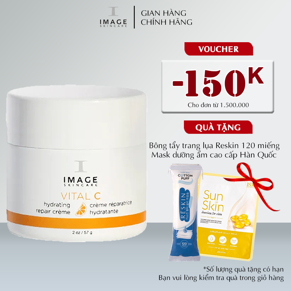 Kem dưỡng làm dịu da Image Skincare Vital C Hydrating Repair Creme 57g (new)
