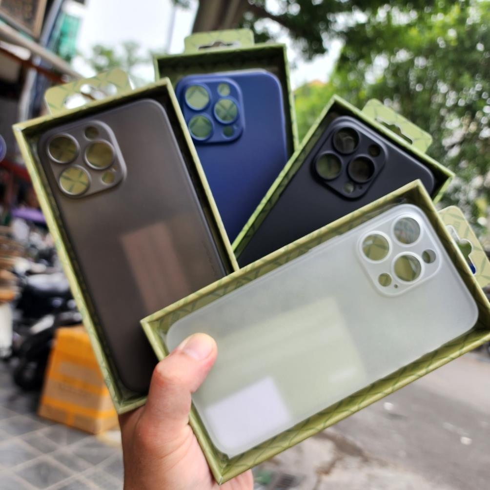 Ốp lưng Memumi siêu mỏng 0,3mm cho ip 15 pro 15 promax 14 14 pro 14 pro max 13 13 pro 13 pro max 12 12 pro 12 pro max