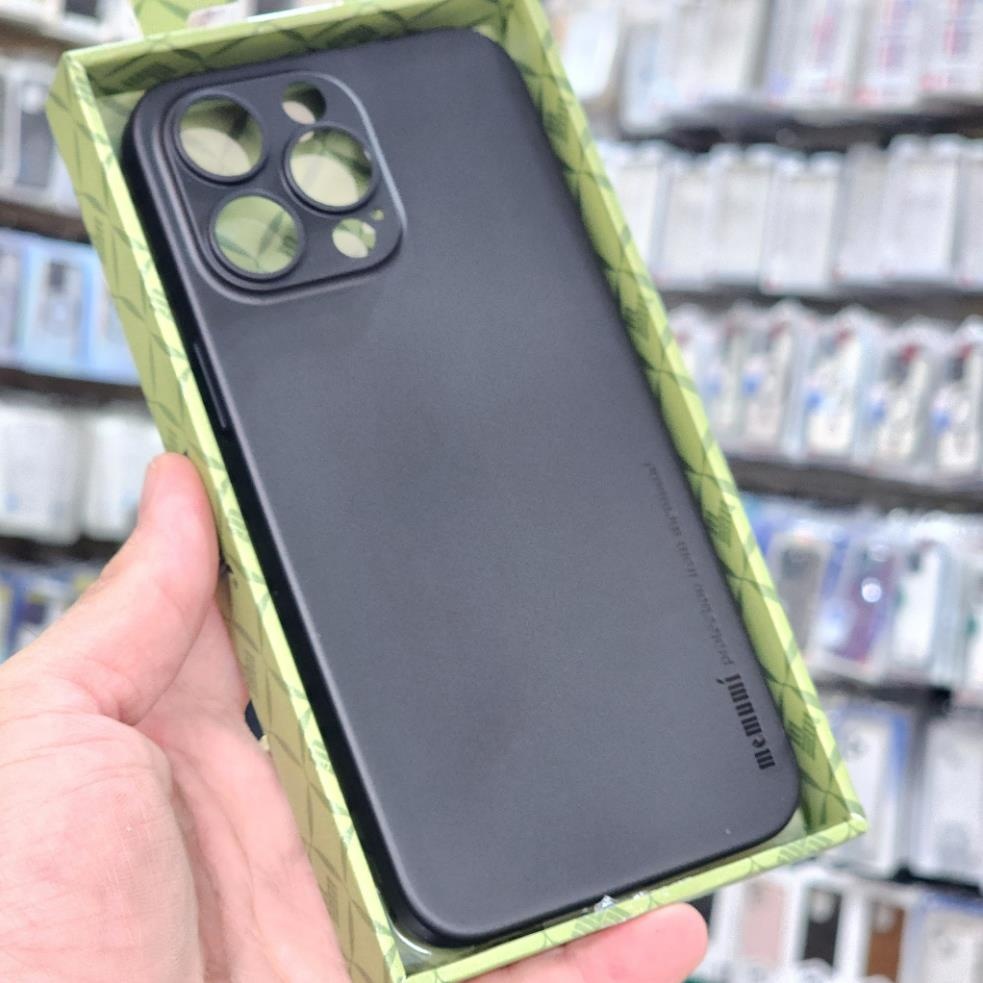 Ốp lưng Memumi siêu mỏng 0,3mm cho ip 15 pro 15 promax 14 14 pro 14 pro max 13 13 pro 13 pro max 12 12 pro 12 pro max