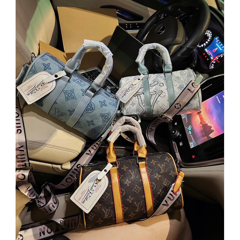 Mẫu Túi Trống Mini Luôn Vui Tươi Cầm Tay Hoặc Đeo Chéo, Dễ Mix Đồ