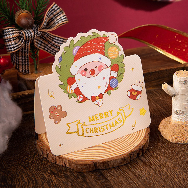 Thiệp giáng sinh, thiệp quà tặng noel, thiệp noel mix đủ mẫu cho khách