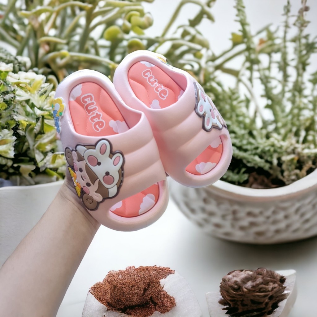 Dép bánh mì cho bé gái và bé trai siêu mềm êm chân bé- Hàng cao cấp 3D cực đẹp chống nước