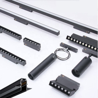 Đèn ray Nam Châm 48V: đèn tán quang, chiếu điểm, thả treo, lắp âm, lắp nổi - phong cách hiện đại, sang trọng. BH 2 năm