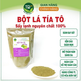  Bột lá tía tô nguyên chất 100% đánh bay chứng Gout làm đẹp da giảm cân tốt cho người ăn kiêng phù hợp với bà bầu 