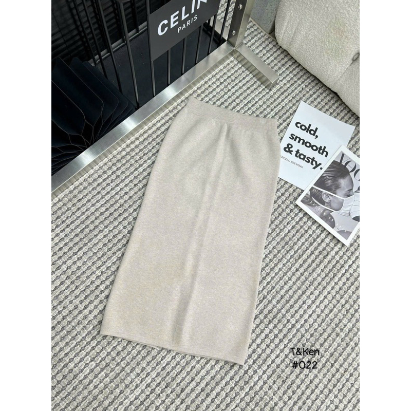 Chân váy len mịn dáng dài QCL1
