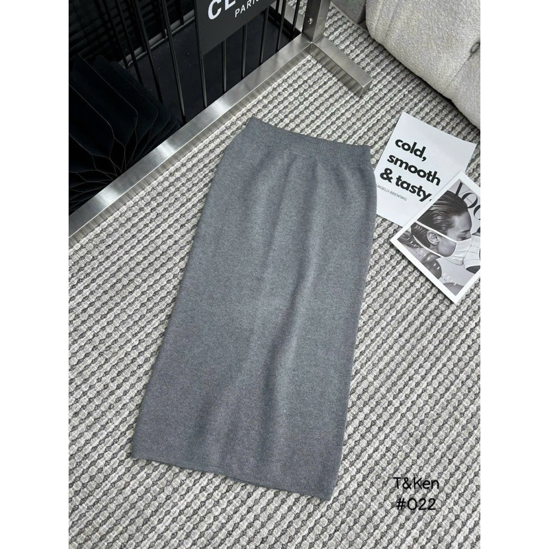 Chân váy len mịn dáng dài QCL1
