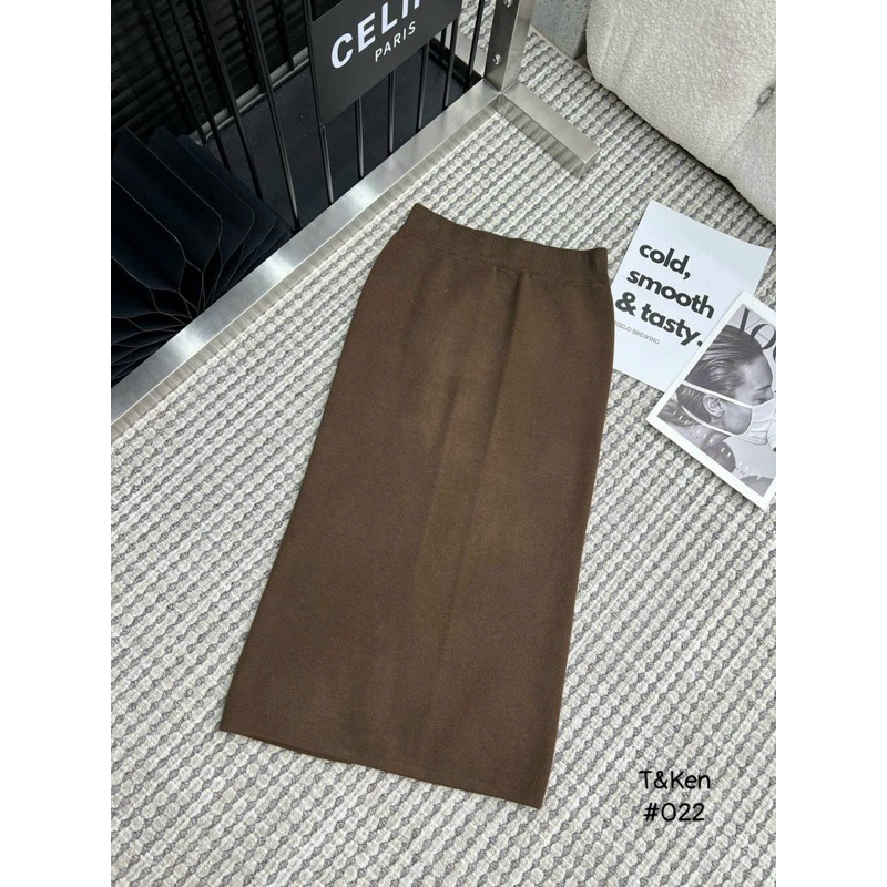 Chân váy len mịn dáng dài QCL1