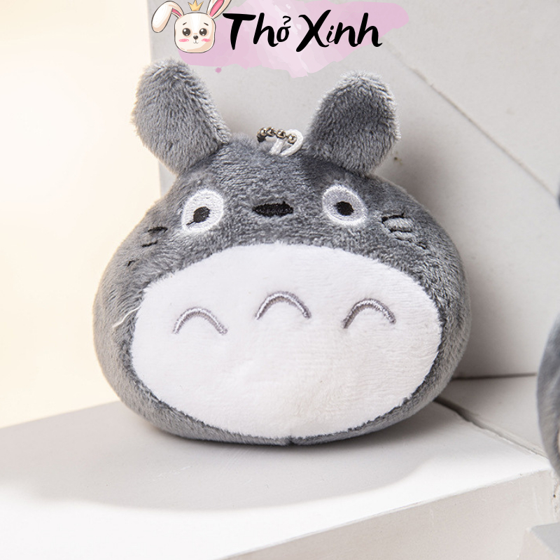 Móc khóa thú bông ếch, khủng long, cừu, toroto, chó đội nón, phi hành gia dễ thương ngộ nghĩnh treo balo túi xách PKTX02