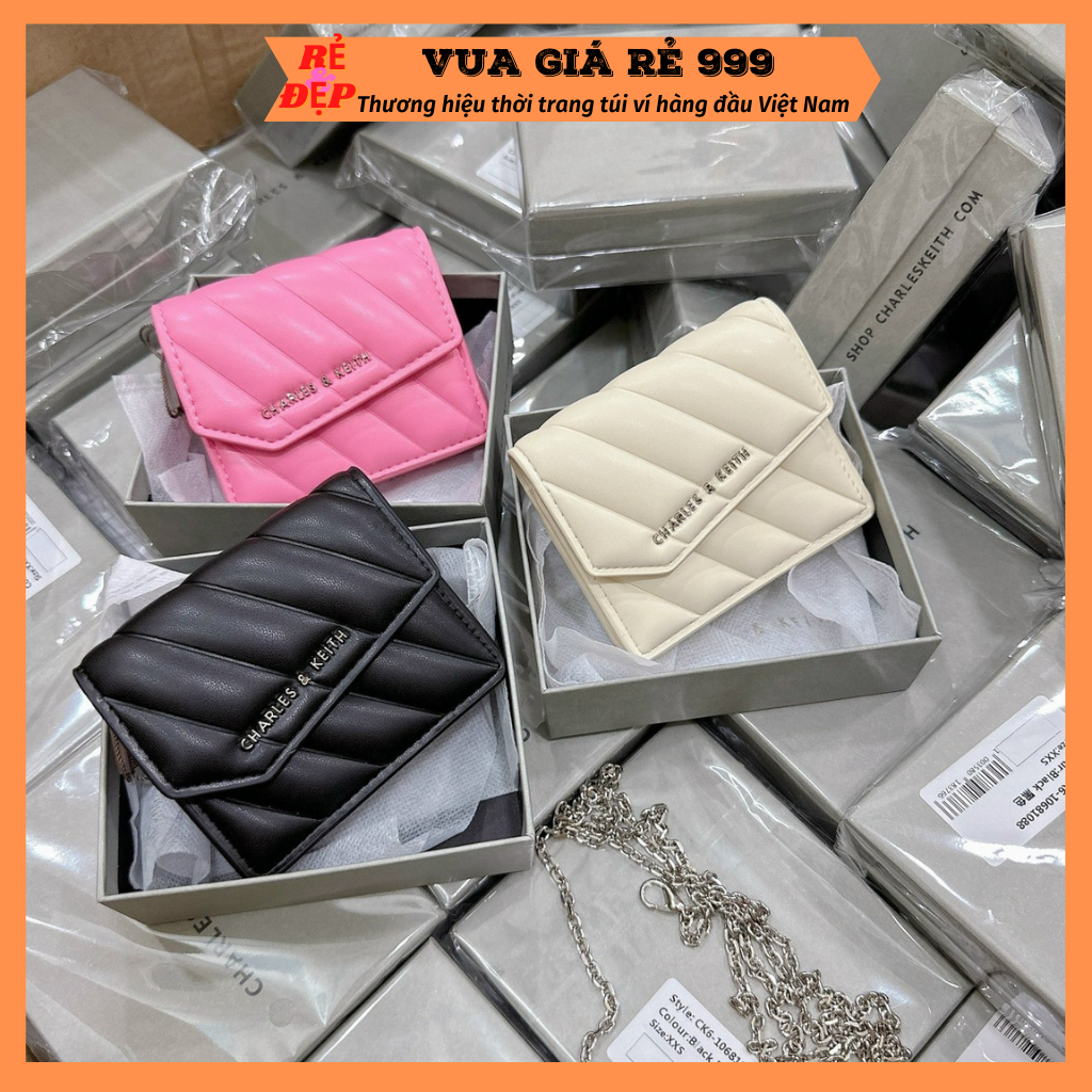Túi đeo chéo mini nữ CK mẫu mới logo kim loại đẹp thời trang hàn quốc  DC212