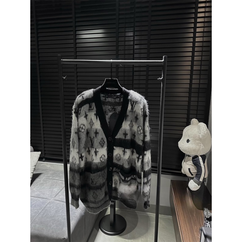 Áo Cadigan Lông Loang LVv