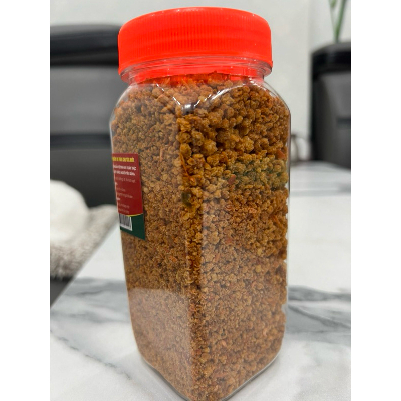 MUỐI TÔM - MUỐI TÔM SẤY LOẠI CAY KHÔNG MẶN - HŨ 450g