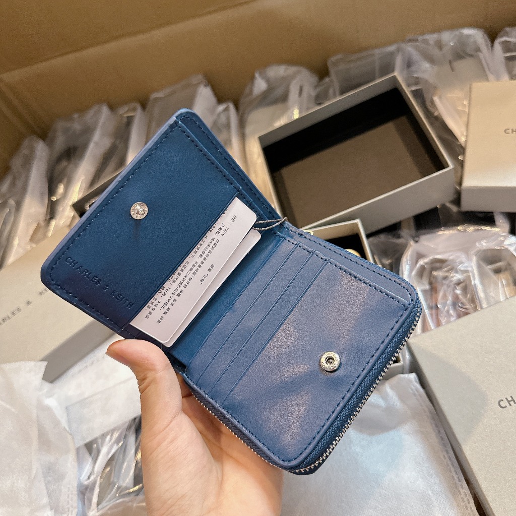 Ví nữ size 11cm *2,5cm*9,5cm CK6-10681101 đủ màu