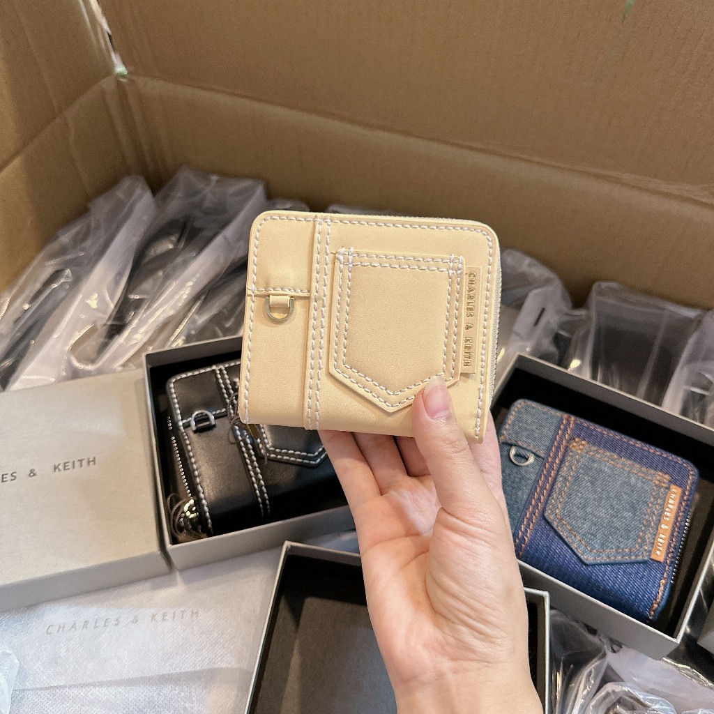 Ví nữ size 11cm *2,5cm*9,5cm CK6-10681101 đủ màu