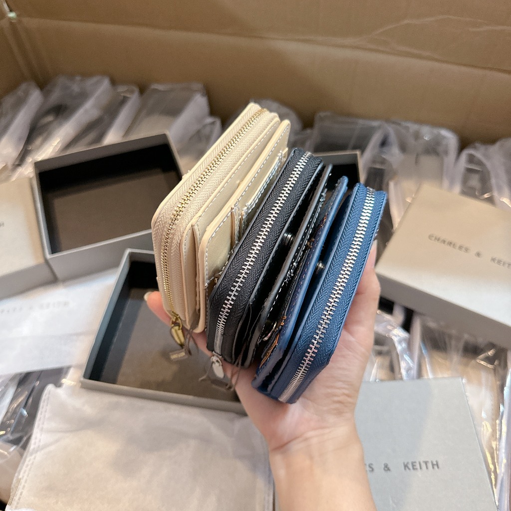 Ví nữ size 11cm *2,5cm*9,5cm CK6-10681101 đủ màu