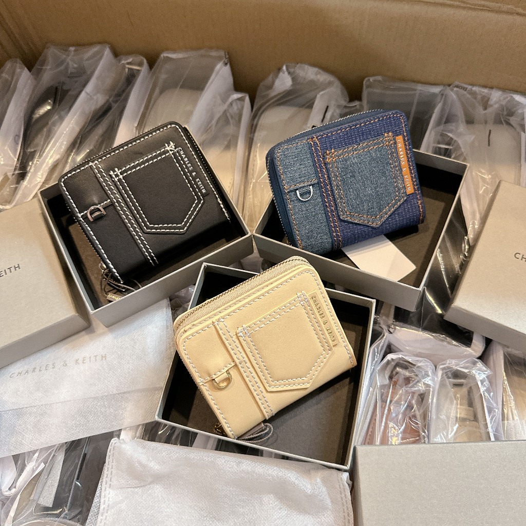 Ví nữ size 11cm *2,5cm*9,5cm CK6-10681101 đủ màu