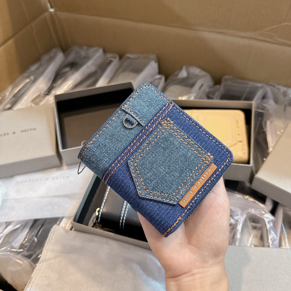 Ví nữ size 11cm *2,5cm*9,5cm CK6-10681101 đủ màu