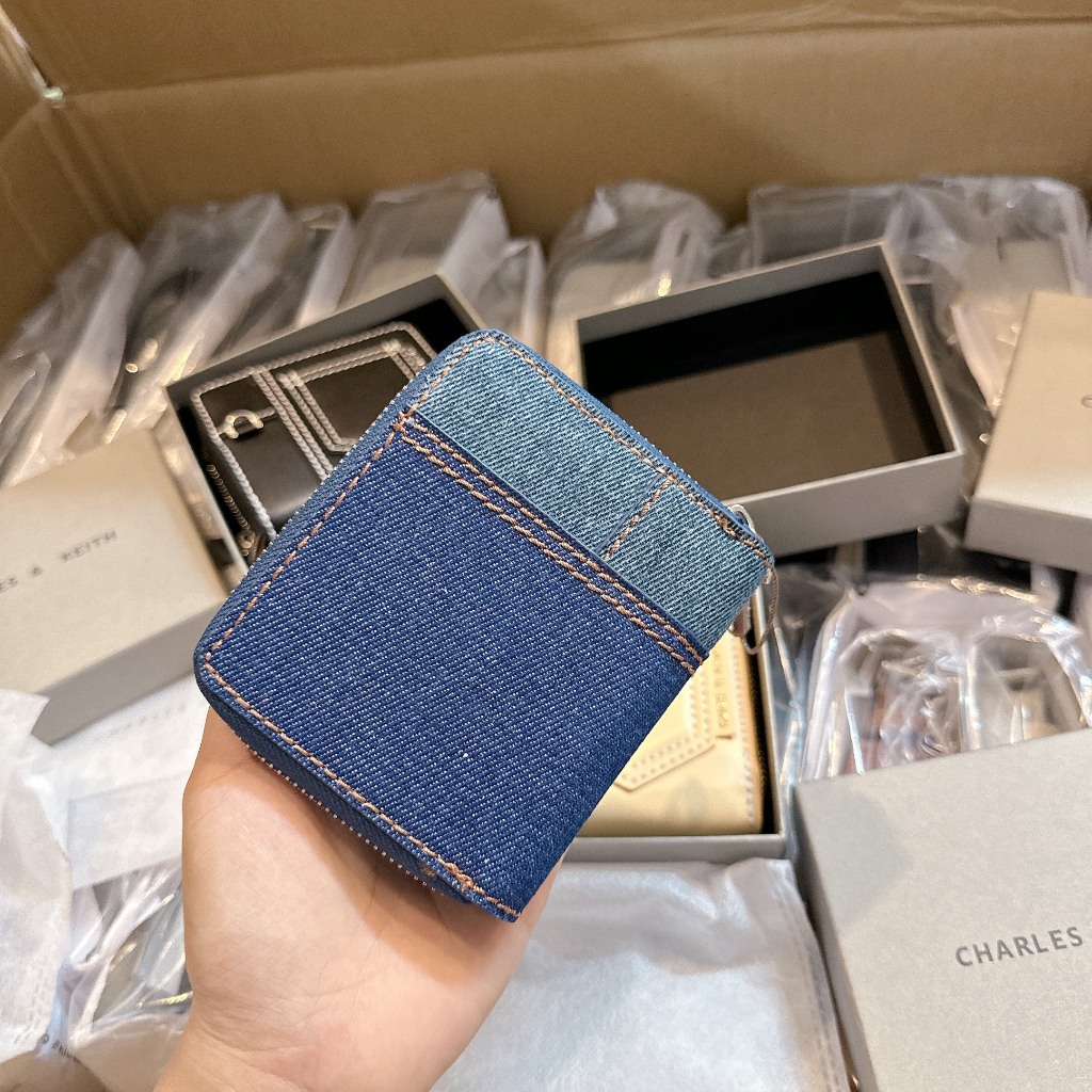 Ví nữ size 11cm *2,5cm*9,5cm CK6-10681101 đủ màu