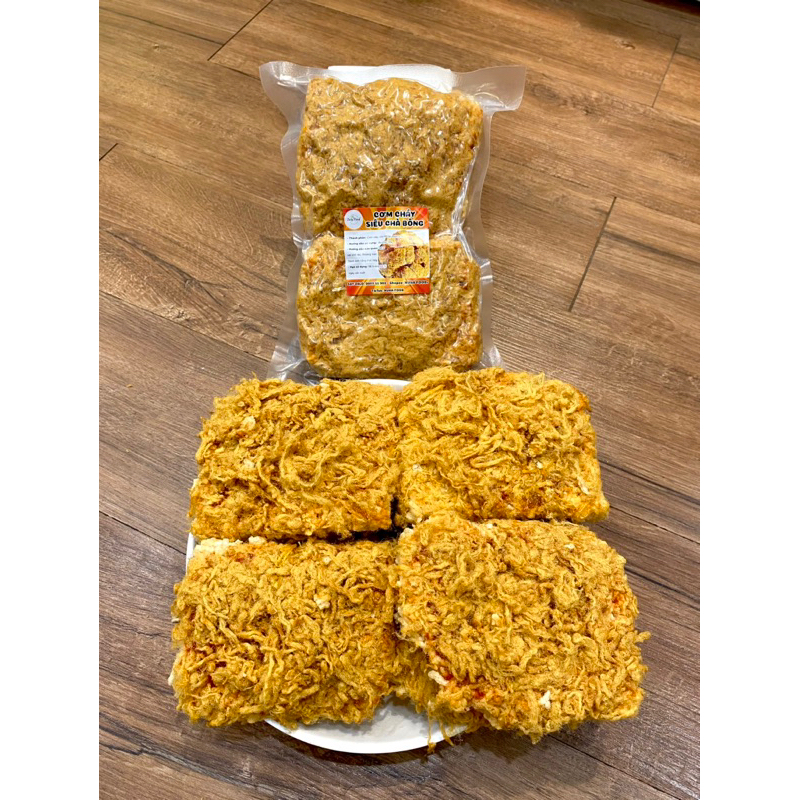 Cơm Cháy Sài Gòn Siêu Chà Bông Thơm Ngon Giòn Rụm DATE MỚI