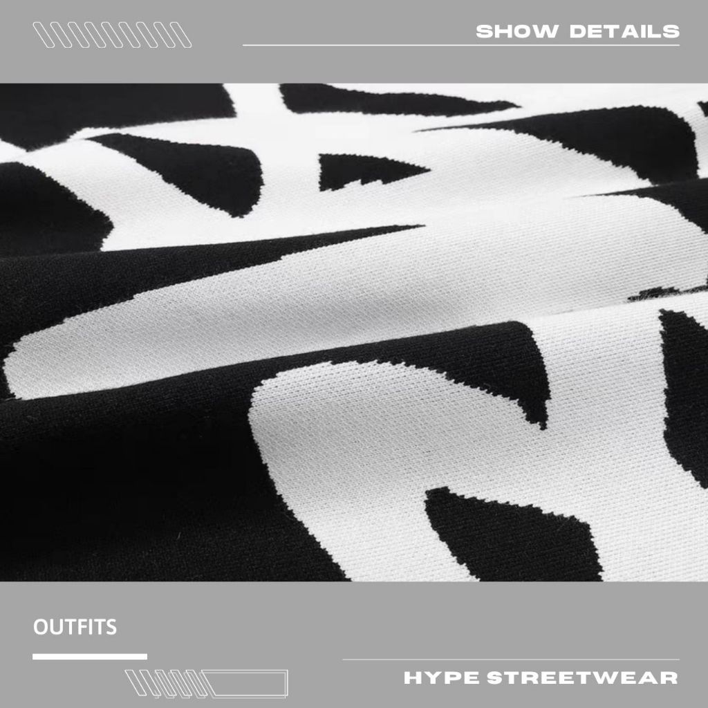 Áo Sweater Stussy Stock Logo Đen/Hồng vải len bản cao cấp | HYPE STREETWEAR .