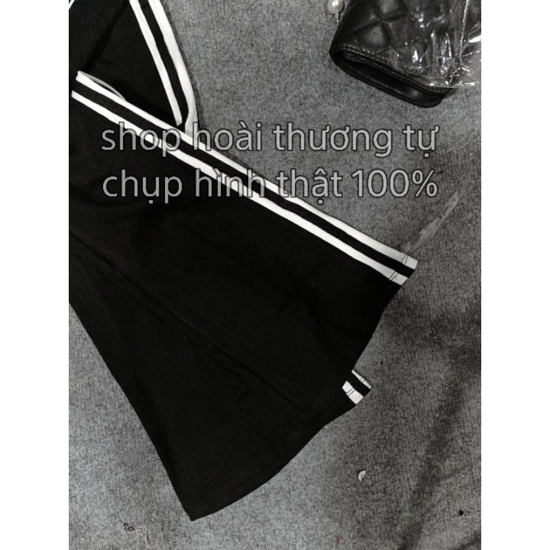 Set thể thao loe tay dài phối sọc chuẩn mẫu loại đẹp