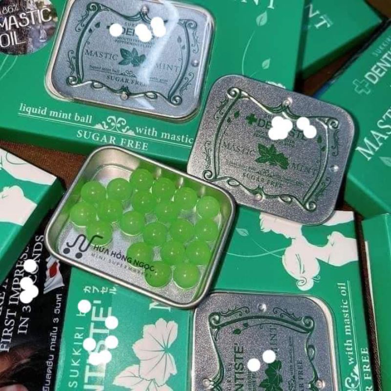 Hộp 20 viên kẹo Love Bạc hà thơm ngon