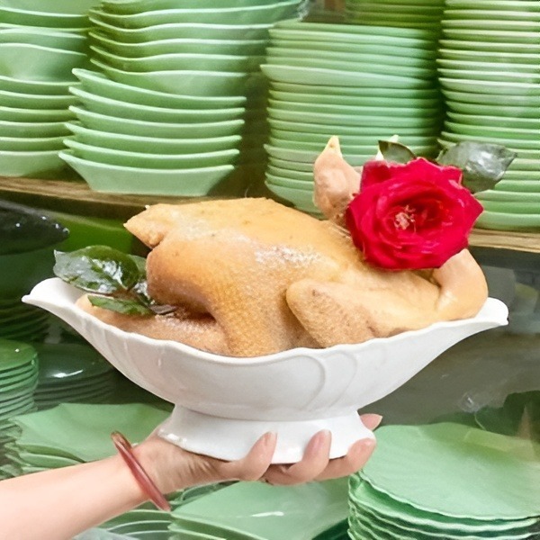 Đĩa Đựng Gà Thờ Cúng Gốm Sứ Bát Tràng - Sự Linh Thiêng Trong Nét Đẹp Văn Hóa