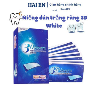 Miếng dán trắng răng 3D White Teeth Whitening Strips