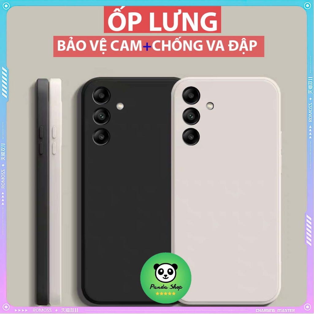Ốp Lưng Samsung A14 / M14 / A24 / A54 cạnh vuông / Vỏ điện thoại bảo vệ camera toàn diện