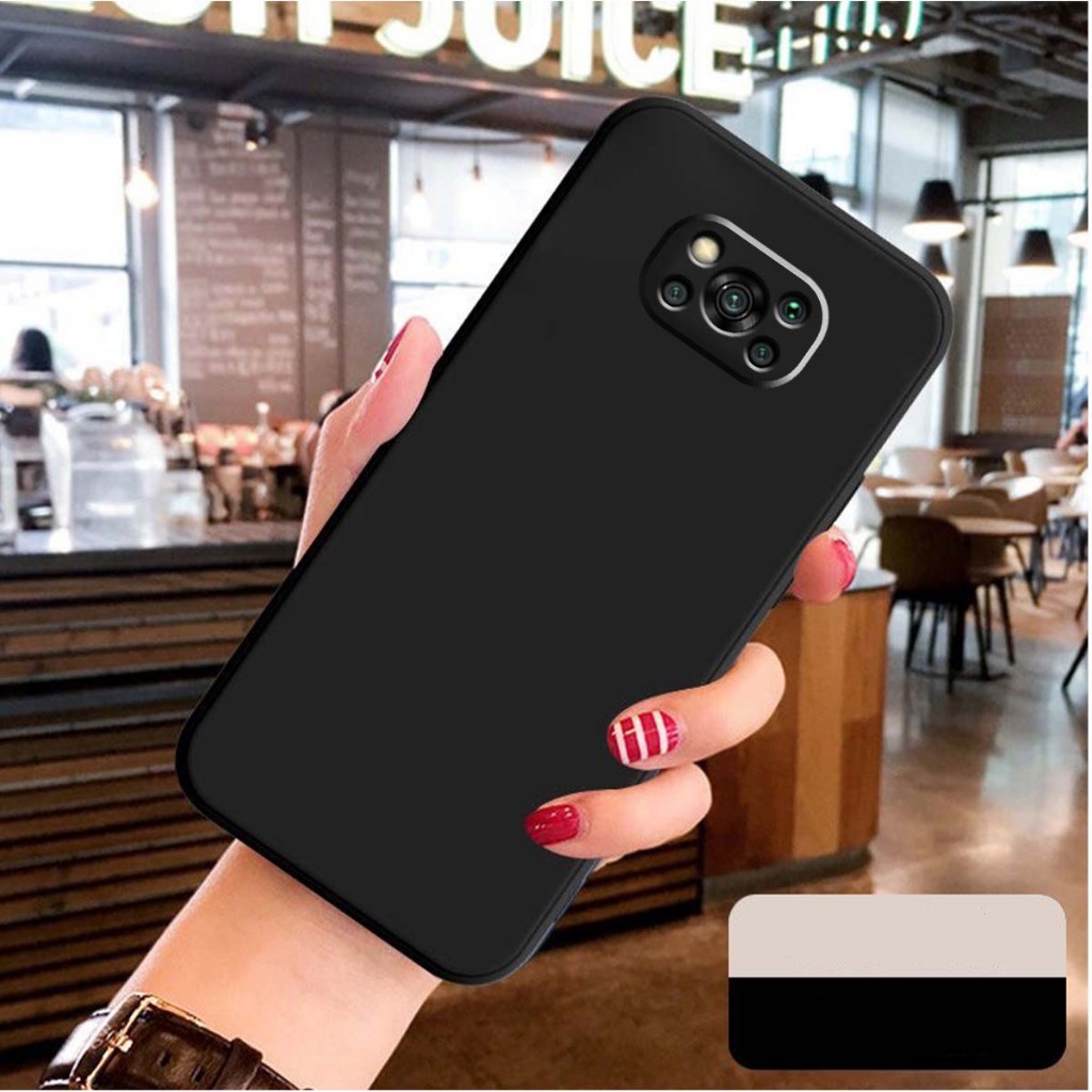 Ốp Lưng Xiaomi Poco X3 / X3 PRO cạnh vuông / Vỏ điện thoại bảo vệ camera toàn diện