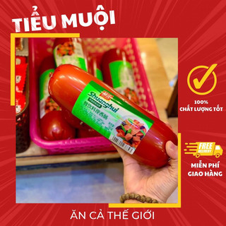 Xúc xích khổng lồ 780g ăn vặt tiểu muội