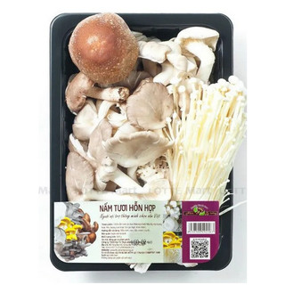 Nấm tươi hỗn hợp 300g