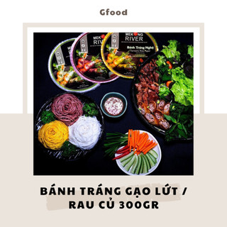 Mekong River Bánh Tráng Ba Màu Eatclean Healthy 300gr
