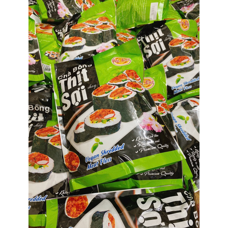 Chà Bông Thịt Sợi Chay Âu Lạc gói 500g date 2025