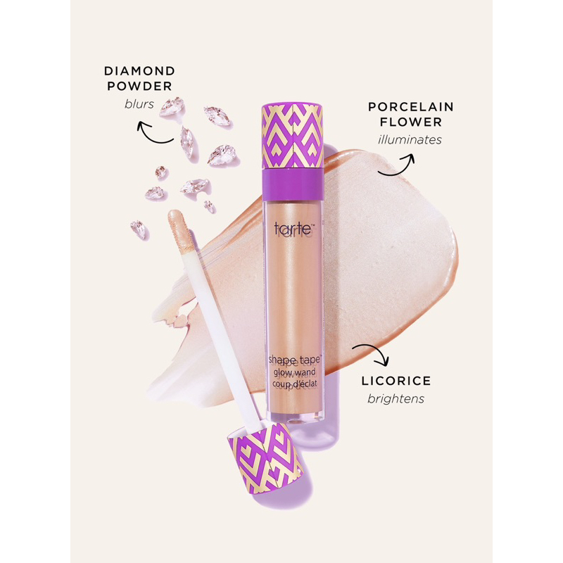 Tạo khối Tarte Shape Tape™ Glow Wand Sheer Liquid Brightener  màu Auroral $30