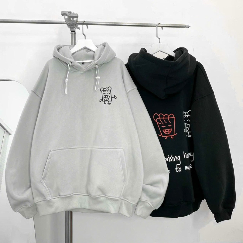 Áo Hoodie CARTON chất nỉ bông