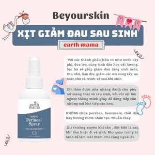 [Date 2027] Xịt làm dịu tầng sinh môn, giảm đau sau sinh hữu cơ Earth Mama Herbal Spray