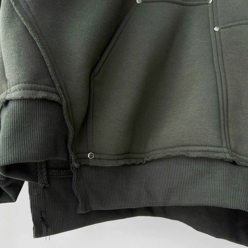 Áo Hoodie PREMIUM màu rêu