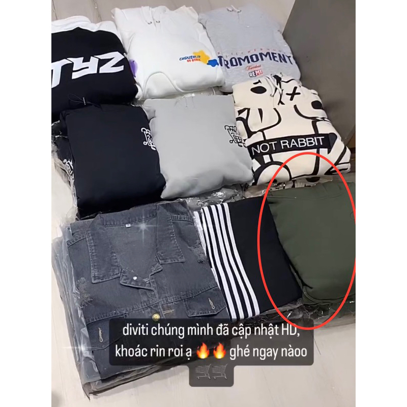 Áo Hoodie PREMIUM màu rêu