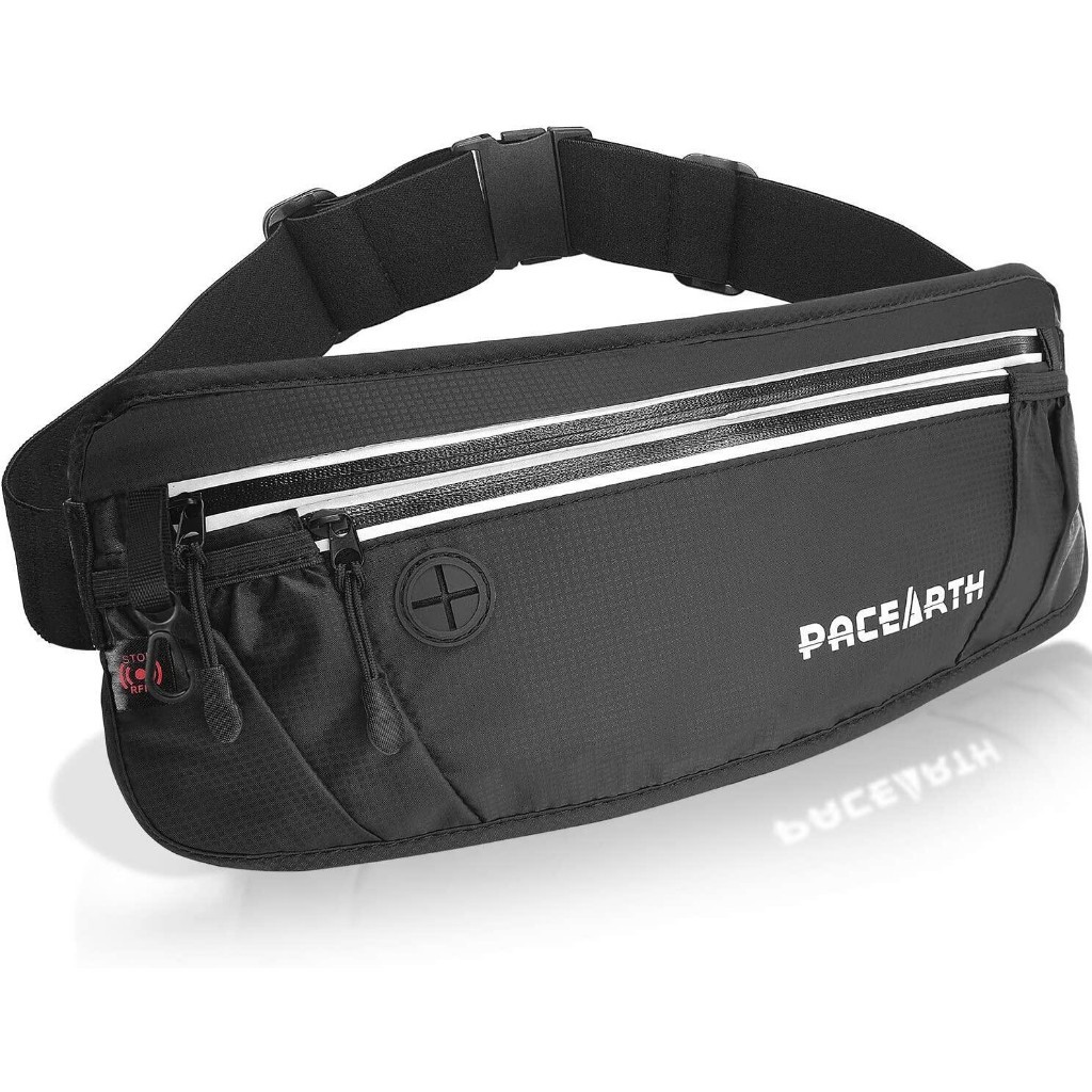 Túi Đeo Hông Chạy Bộ - Đạp Xe thương hiệu PEACEARTH 7 Ngăn | Vải Nylon chống nước