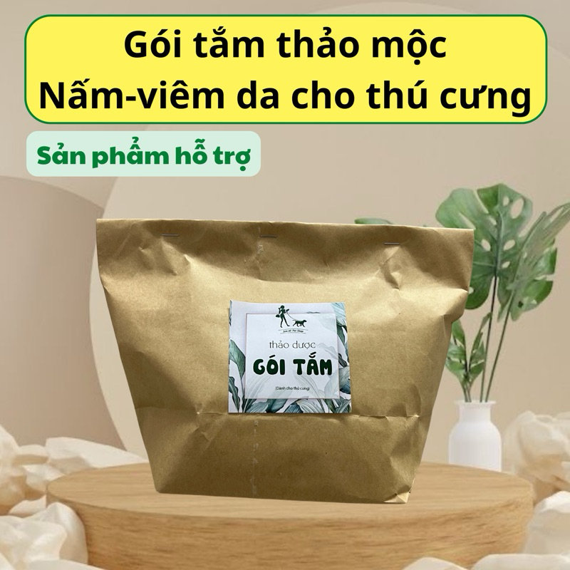 Gói tắm Thảo dược chó mèo