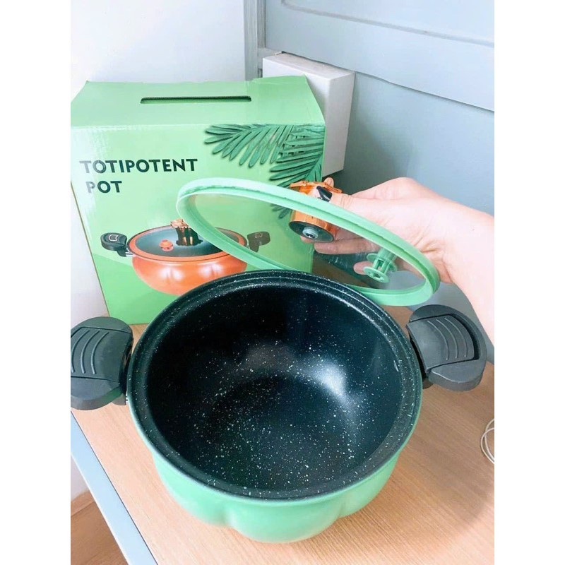 Nồi Áp Suất Bí Ngô 5L, Nồi Hầm Bí Ngô,Nồi Hầm Thông Minh Bí Ngô,Nồi Hầm Bí Ngô Chống Dính