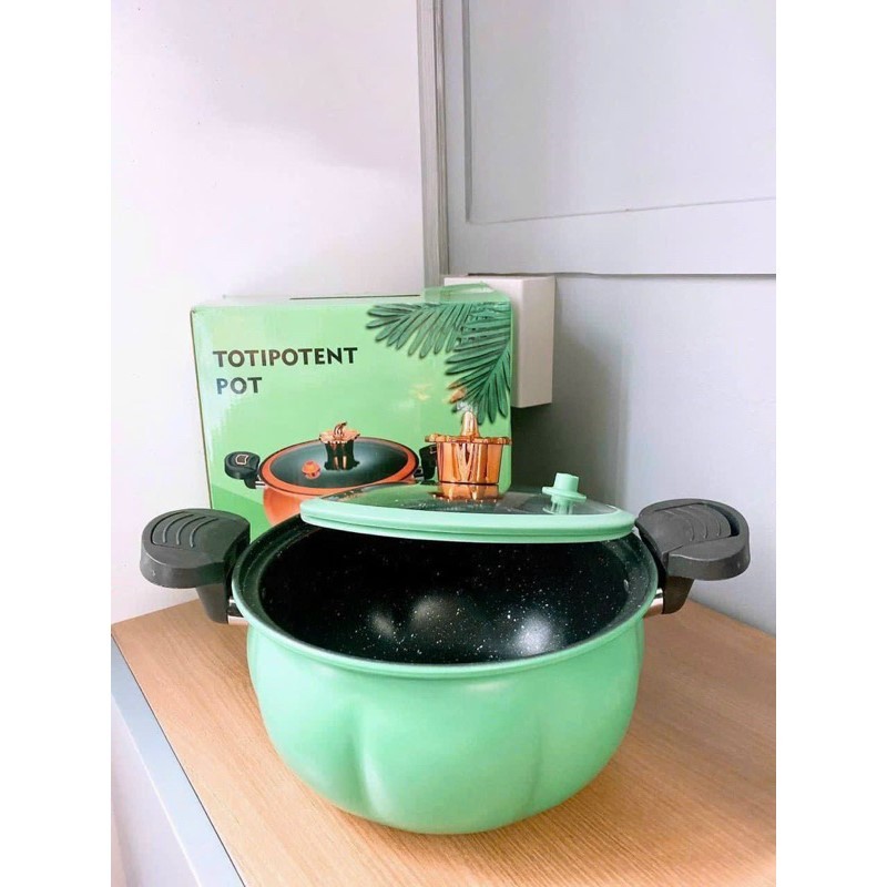 Nồi Áp Suất Bí Ngô 5L, Nồi Hầm Bí Ngô,Nồi Hầm Thông Minh Bí Ngô,Nồi Hầm Bí Ngô Chống Dính