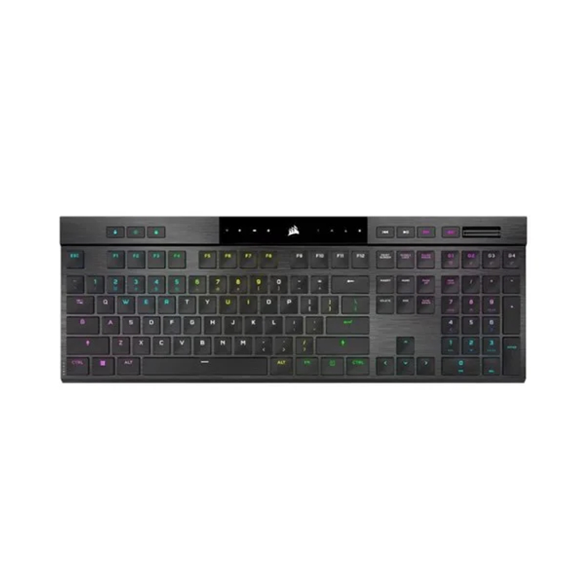 Bàn Phím Cơ Không Dây- Corsair K100 Air Wireless- Switch Cherry MX Ultra Low Profile